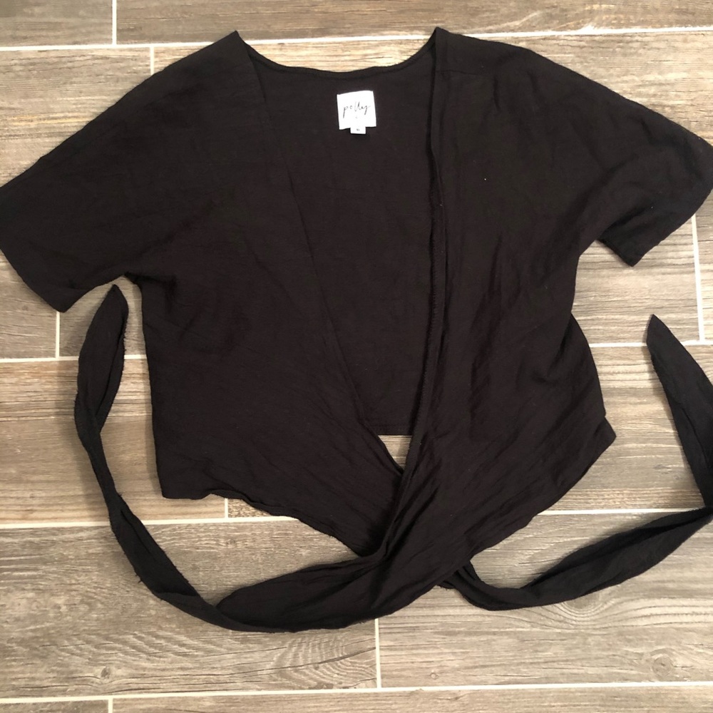 princess polly tie front blouse
